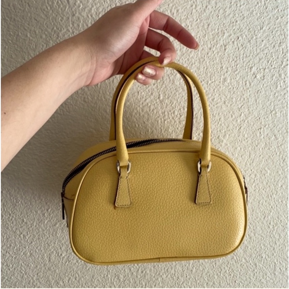 Light yellow mini Prada